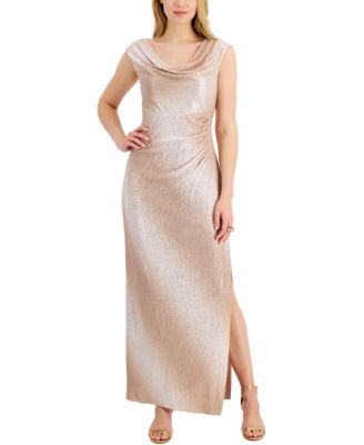 Connected Draped-Neck Gown ☀ Reviews ...